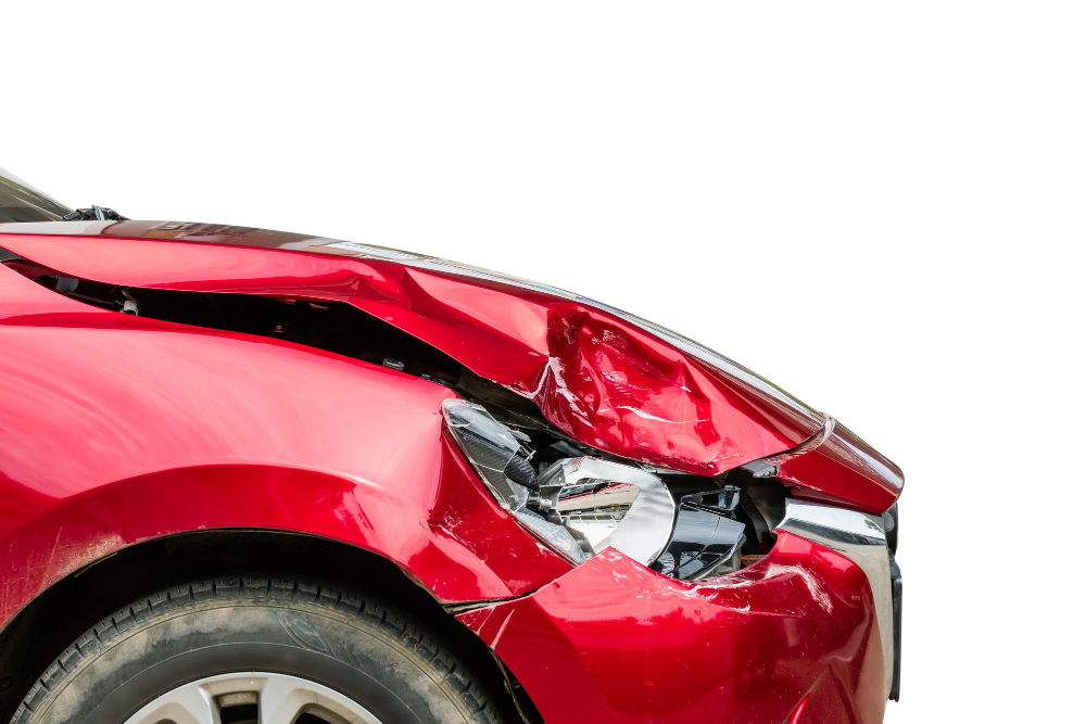 close-up-right-front-red-modern-car-got-damaged-by-accident-isolated-white-advertising-insurance-car-repair-concept